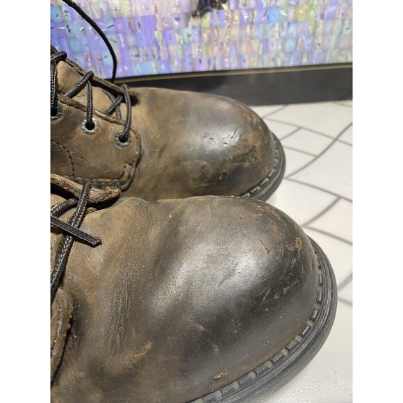 Red Wing 2206 Men\'s Size 10.5 H Brown Leather Steel Toe Waterproof Work Boots main image 7